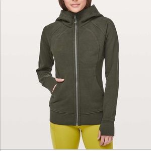 Lulu Scuba Hoodie (Dark Olive)
